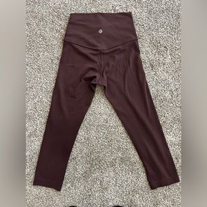 Lululemon Align High Rise Crop 23”